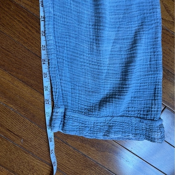 NWT Red Haute | Ombré Loungewear PJ Pants Gauze Slub Cotton Sz XS Comfy Wide Leg - Picture 4 of 8